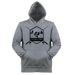 Jaket Hoodie Kaos Fishing Camp (SB844)