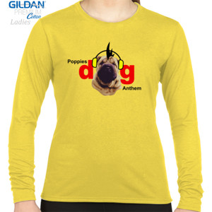 Kaos Poppies Dog Anthem