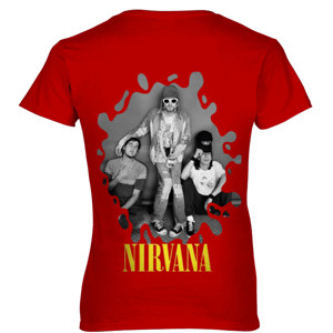 Kaos Baju nirvana