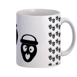 Mug Gelas Muc desain Pantomin- Produk Distro
