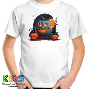 Kaos Halloween pumpkin