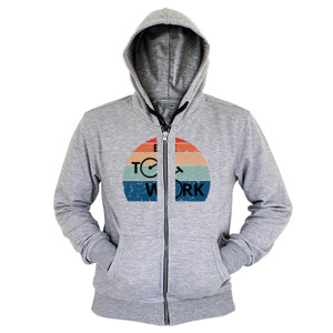 Hoodie Zipper “Eco-Friendly Commute