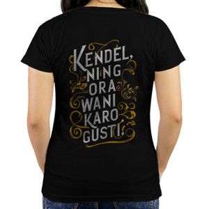 Kaos Kendel ning ora wani karo Gusti