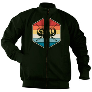 Jaket Bomber Kaos Billiard / Baju Bilyar 205
