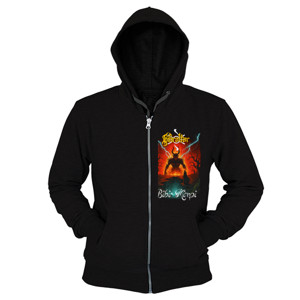 Hoodie Zipper Bibir Mimpi