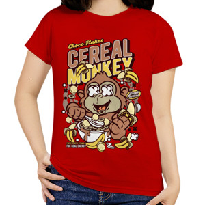 Kaos Cereal Monkey