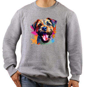Jaket Sweater Kaos Gambar Anjing 031