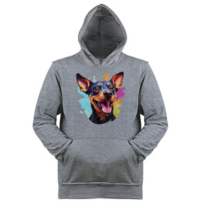 Jaket Hoodie Kaos Gambar Anjing 087