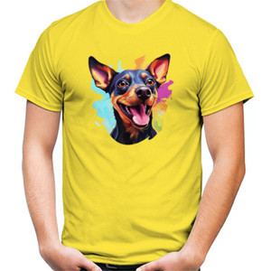Kaos Kaos Gambar Anjing 087