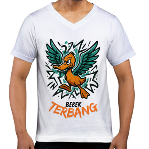 Kaos  Bebek terbang