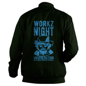 Jaket Bomber WORKZ NIGHT