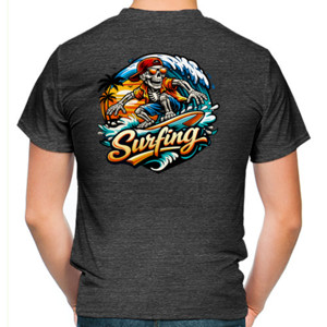 Kaos Surfboard Sunset