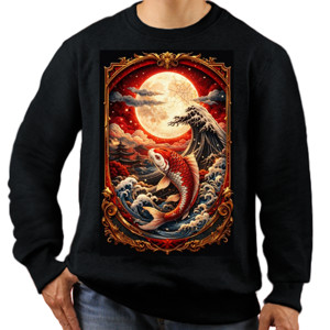 Jaket Sweater Koi Lucky