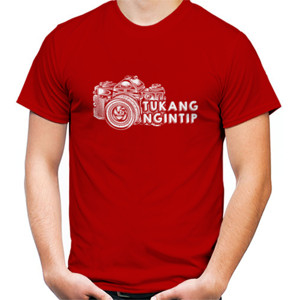 Kaos TUKANG NGINTIP RED