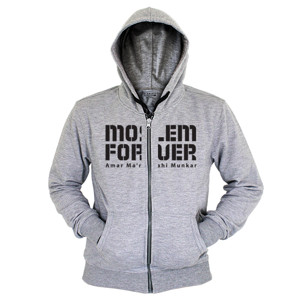 Hoodie Zipper Moslem Forever