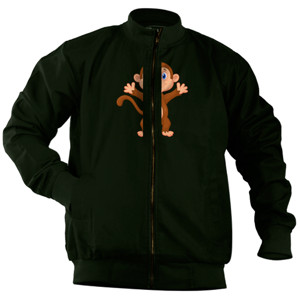 Jaket Bomber Monkey Dance