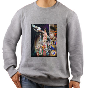 Jaket Sweater budaya Indonesia