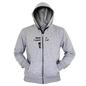 Hoodie Zipper Beware - 1