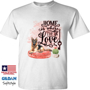 Kaos Home is Where the Love is-dog lovers