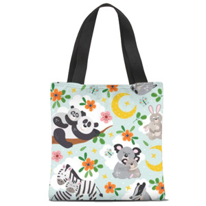 Tas Tote Fullprint animal pattern series