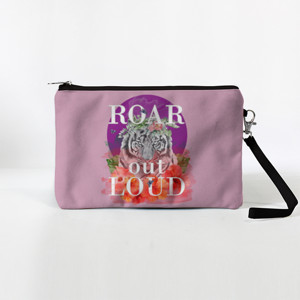 Dompet Roar Out Loud, Tiger on purple moon