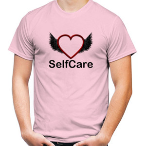 Kaos Kaos wanita motif selfcare