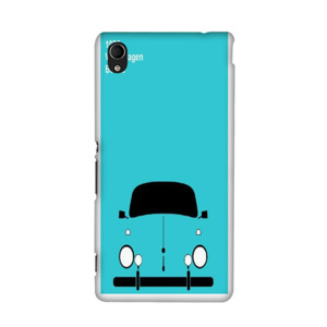 Casing Handphone - Samsung - VW Beetle Biru Casing HP