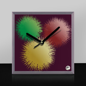 Jam Meja Bola Bulu (Feather Balls)