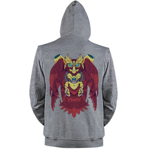 Jaket Hoodie Mecha Owl