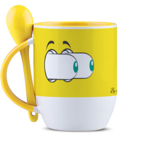 Mug Sendok Saw the Panda