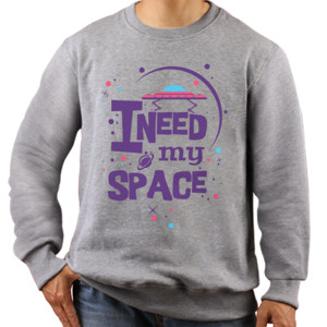 Jaket Sweater I Need My Space 