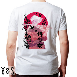 Kaos Samurai Woman Anime