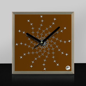 Jam Meja Galaksi Abstrak (Abstract Galaxy)