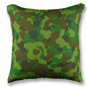 Bantal Bantal Sofa Kotak Green Army Camo