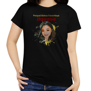 Kaos Penjual Bakso Favorit Dayana