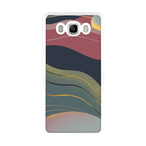 Lukisan Bergaris warna emas Casing HP