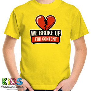 Kaos We Broke Up For Views" 1978 Style Streetwear