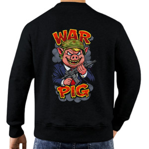 Jaket Sweater The Mercenary Pig