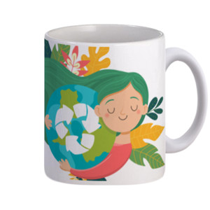 Mug save the earth 01