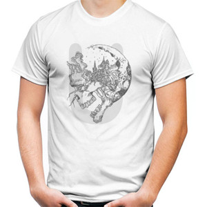 Kaos skull house T-Shirt