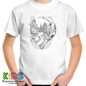 Kaos skull house T-Shirt