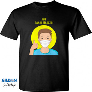 Kaos Jangan Lupa Pakai Masker