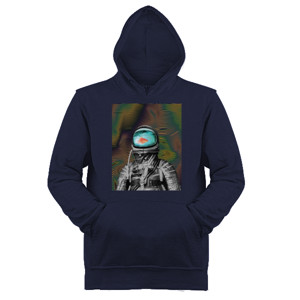 Jaket Hoodie Astronaut Portrait
