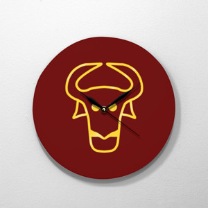 Jam Dinding Golden Buffalo