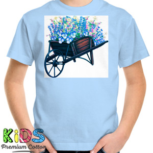 Kaos Kaos beautiful flowers - kaos bunga cantik