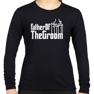 Kaos edding Father Shirt, Bridal Party Shirt, Groom Fam