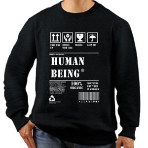 Jaket Sweater Human being -light
