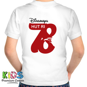 Kaos Meriahkan HUT RI Sambil Jalan-Jalan