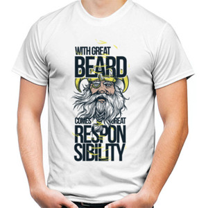 Kaos Great Beard Great Responsibility