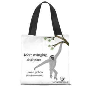 Tas Tote Fullprint Totebag Gibbonesia #1